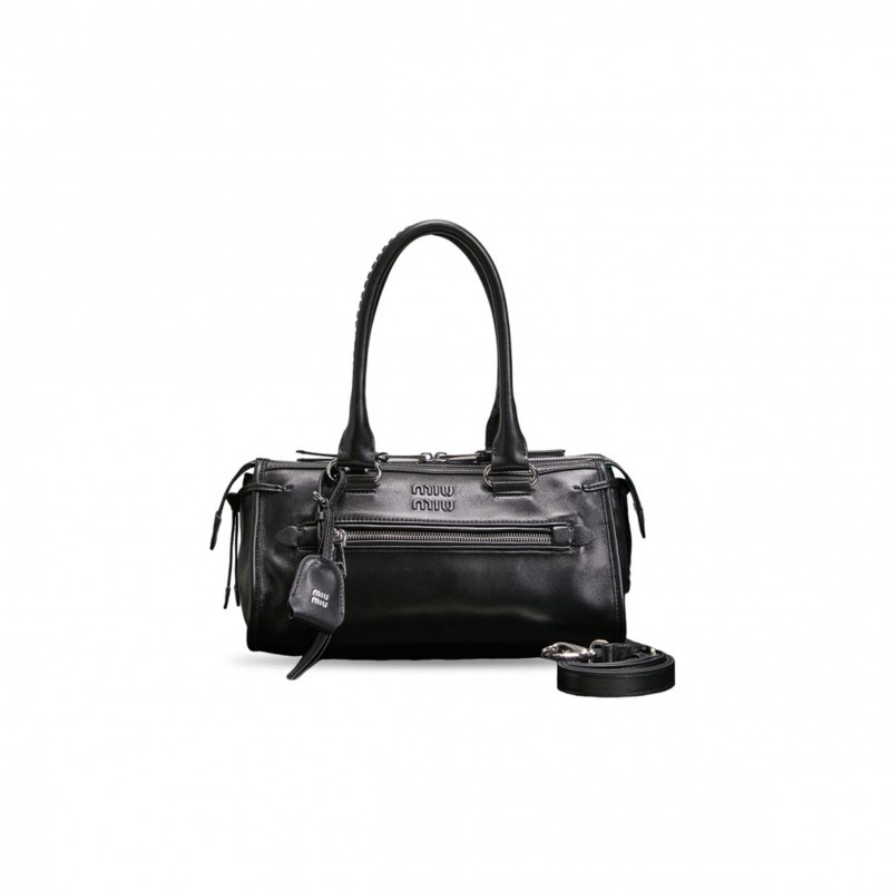 MIU MIU NAPPA LEATHER HANDBAG 5BA332 (30*15*10cm)
