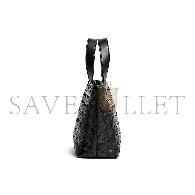 BOTTEGA VENETA MINI INTRECCIATO ZIPPED TOTE 855504V2HL11089 (27*18*10cm) BOTTEGA VENETA MINI INTRECCIATO ZIPPED TOTE 855504V2HL11089 (27*18*10cm)