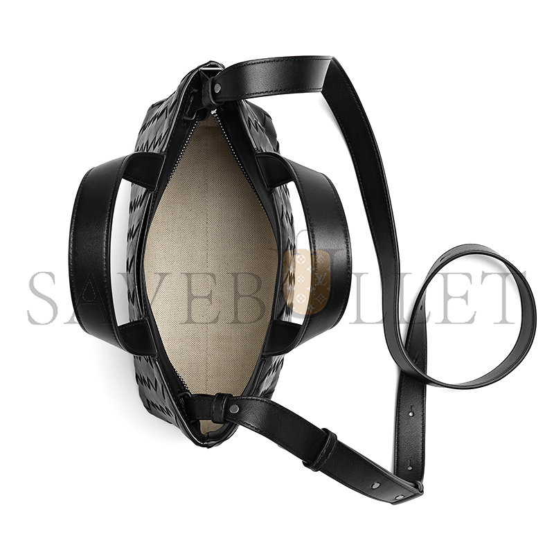 BOTTEGA VENETA MINI INTRECCIATO ZIPPED TOTE 855504V2HL11089 (27*18*10cm) BOTTEGA VENETA MINI INTRECCIATO ZIPPED TOTE 855504V2HL11089 (27*18*10cm)