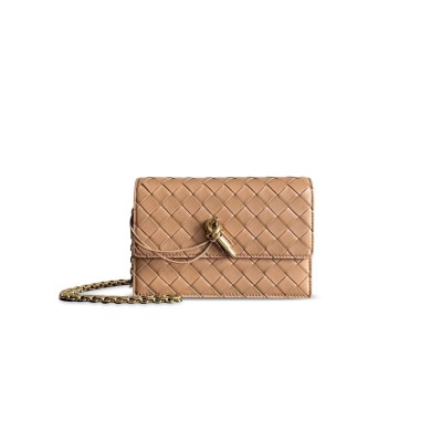 BOTTEGA VENETA ANDIAMO POUCH ON CHAIN 844107 (19*12.5*4cm) BOTTEGA VENETA ANDIAMO POUCH ON CHAIN 844107 (19*12.5*4cm)