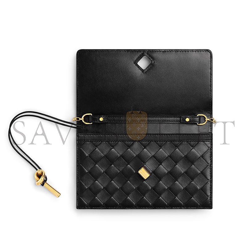BOTTEGA VENETA ANDIAMO POUCH ON CHAIN 844107VCPP21019 (19*12.5*4cm) BOTTEGA VENETA ANDIAMO POUCH ON CHAIN 844107VCPP21019 (19*12.5*4cm)