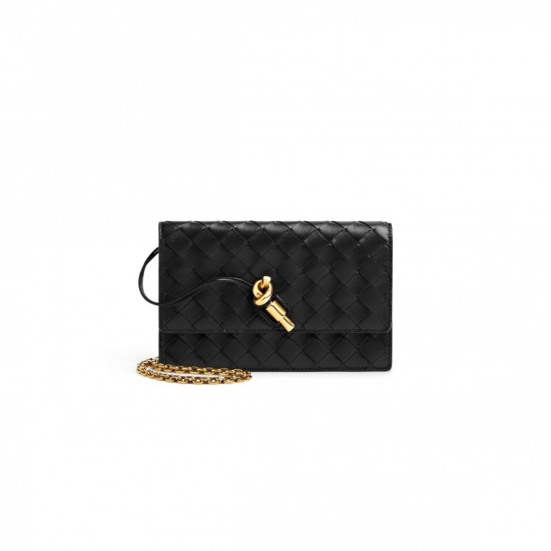 BOTTEGA VENETA ANDIAMO POUCH ON CHAIN 844107VCPP21019 (19*12.5*4cm) BOTTEGA VENETA ANDIAMO POUCH ON CHAIN 844107VCPP21019 (19*12.5*4cm)