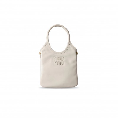 MIU MIU IVY LEATHER HANDBAG 5BA281 (24*20cm)