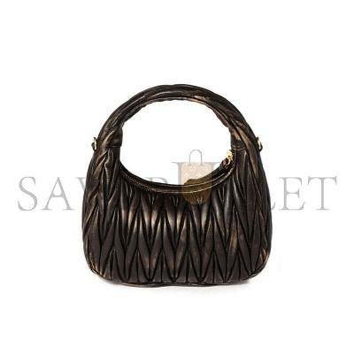 MIU MIU WANDER MATTRESSE SMALL SHOULDER BAG 5BC125 (20*17*6cm) MIU MIU WANDER MATTRESSE SMALL SHOULDER BAG 5BC125 (20*17*6cm)