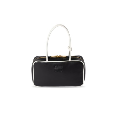 MIU MIU  LEATHER BEAU TOP-HANDLE BAG 5BB172 (29*17*9cm)