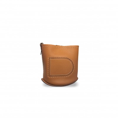DELVAUX PIN MINI BUCKET SURPIQUÉ (20.5*20*10.5cm) DELVAUX PIN MINI BUCKET SURPIQUÉ (20.5*20*10.5cm)