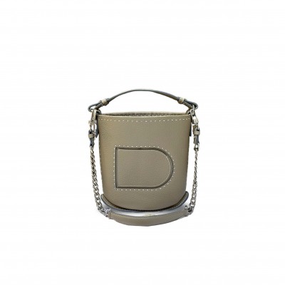 DELVAUX PIN MINI BUCKET SURPIQUÉ (20.5*20*10.5cm)