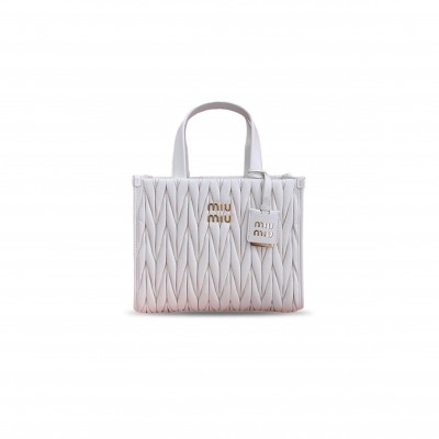 MIU MIU MATELASSÉ SHOULDER BAG 5BG263 (24*20.5*8cm)