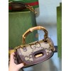  GUCCI BAMBOO 1947 JUMBO SMALL TOP HANDLE BAG 675797 (21*15*7cm)