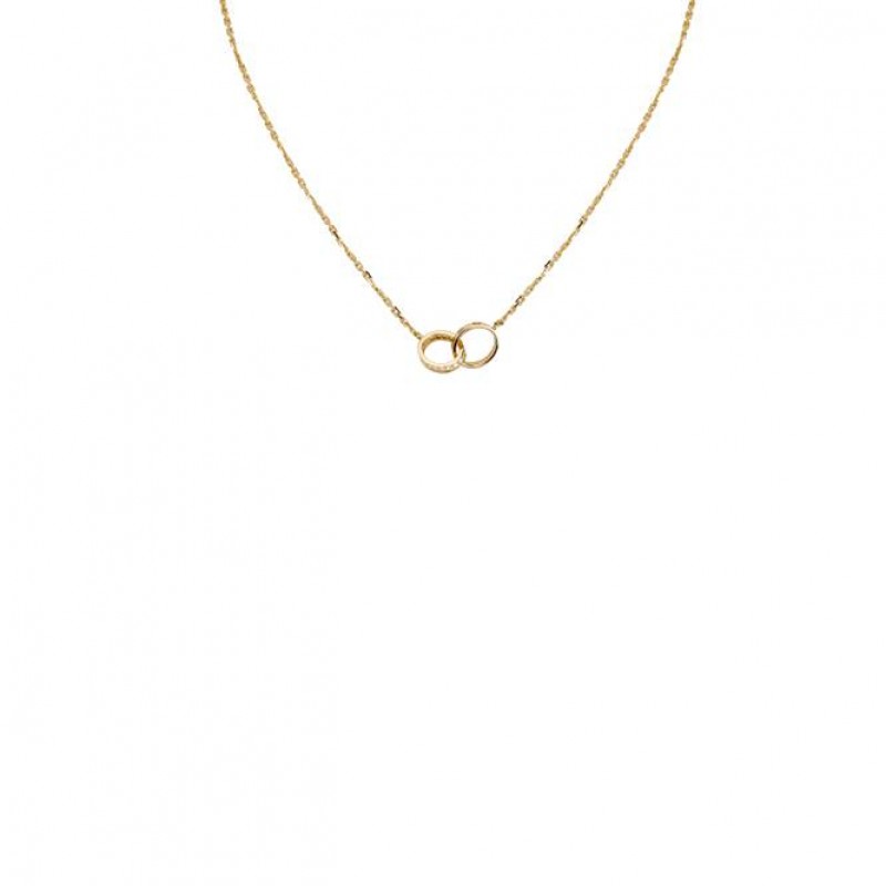 CARTIER  LOVE NECKLACE, DIAMONDS B7013800