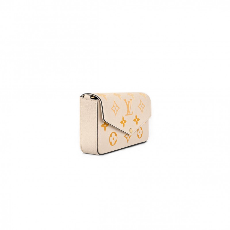  LOUIS VUITTON FÉLICIE POCHETTE CHAIN BAG M80498 (21*12*3cm)