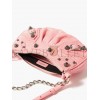 BALENCIAGA PINK LE CAGOLE MINI CROC-EFFECT LEATHER SHOULDER BAG MATCHESFASHION US (20*10*3.5cm)