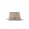 BALENCIAGA BEIGE CRUSH MEDIUM CREASED-LEATHER SHOULDER BAG MATCHESFASHION US (32*18*11cm)