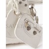 BALENCIAGA WHITE NEO CAGOLE XS LEATHER SHOULDER BAG MATCHESFASHION US (25.5*16.7*11cm)