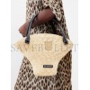 BALENCIAGA BEIGE MEDIUM LEATHER-TRIM BASKET BAG MATCHESFASHION US (40.5*28*15cm)