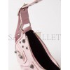 BALENCIAGA PINK LE CAGOLE XS LEATHER SHOULDER BAG  MATCHESFASHION US (26*13*5cm)