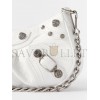 BALENCIAGA WHITE NEO CAGOLE CITY LEATHER SHOULDER BAG MATCHESFASHION US (28.3*24.1*16.7cm)