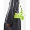 BALENCIAGA GREEN LE CAGOLE XS LEATHER SHOULDER BAG MATCHESFASHION US (25.6*11.4*7.3cm)