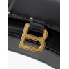 BALENCIAGA BLACK HOURGLASS MINI LEATHER CROSS-BODY BAG  MATCHESFASHION US (19.5*12*5cm)