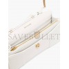 BALENCIAGA WHITE HOURGLASS CROCODILE-EFFECT LEATHER CROSS-BODY BAG MATCHESFASHION US (19.8*12.1*5cm)