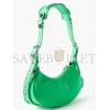 BALENCIAGA GREEN CAGOLE XS STUDDED LEATHER SHOULDER BAG  MATCHESFASHION US (25*17.7*6cm)