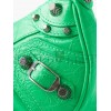 BALENCIAGA GREEN CAGOLE XS STUDDED LEATHER SHOULDER BAG  MATCHESFASHION US (25*17.7*6cm)