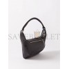 BALENCIAGA BLACK RAVER MEDIUM CREASED-LEATHER SHOULDER BAG MATCHESFASHION US (30*18*7.5cm)