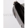 BALENCIAGA BLACK LINDSAY S CROCODILE-EFFECT LEATHER SHOULDER BAG MATCHESFASHION US (25.6*11.4*7.3cm)