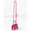 BALENCIAGA PINK HOURGLASS XS CROCODILE-EFFECT LEATHER BAG MATCHESFASHION US (19.5*12*5cm)