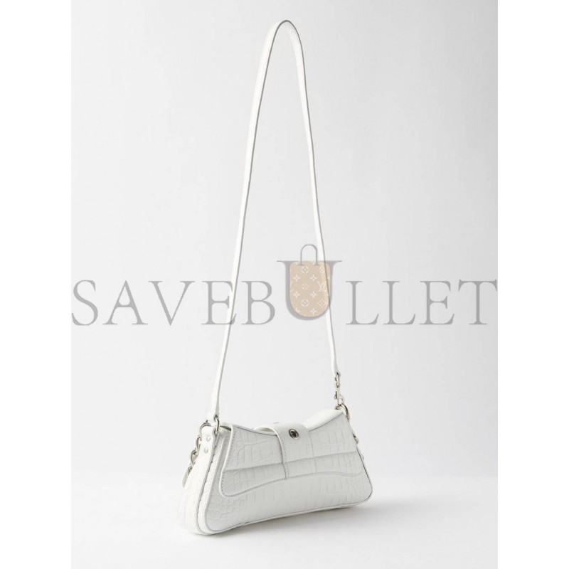 BALENCIAGA WHITE LINDSAY S LEATHER SHOULDER BAG MATCHESFASHION US (34.7*15.2*6cm)