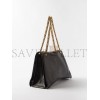 BALENCIAGA BLACK CRUSH LARGE CRACKLED-LEATHER SHOULDER BAG MATCHESFASHION US (39.3*24.8*12.7cm)