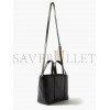 BALENCIAGA BLACK BARBES S CRINKLED-LEATHER TOTE MATCHESFASHION US (23.5*20*10cm)