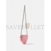 BALENCIAGA PINK LE CAGOLE MINI LEATHER CROSS-BODY BAG MATCHESFASHION US (15.2*13.9*5cm)