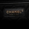 CHANEL VELVET SEQUIN QUILTED CHANEL 22 BLACK GOLD HARDWARE (37*35*7cm)
