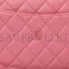 CHANEL CAVIAR QUILTED JUMBO DOUBLE FLAP DARK PINK ROSE GOLD HARDWARE (30*19*9cm) CHANEL CAVIAR QUILTED JUMBO DOUBLE FLAP DARK PINK ROSE GOLD HARDWARE (30*19*9cm)