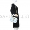 CHANEL LAMBSKIN QUILTED MEDIUM CHANEL 19 FLAP LIGHT BLUE SILVER HARDWARE (25*17*8cm) CHANEL LAMBSKIN QUILTED MEDIUM CHANEL 19 FLAP LIGHT BLUE SILVER HARDWARE (25*17*8cm)