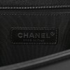 CHANEL CALFSKIN QUILTED MEDIUM BOY FLAP BLACK SILVER HARDWARE (25*14*9cm) CHANEL CALFSKIN QUILTED MEDIUM BOY FLAP BLACK SILVER HARDWARE (25*14*9cm)