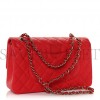 CHANEL CAVIAR QUILTED MEDIUM DOUBLE FLAP RED ROSE GOLD HARDWARE (25*15*6cm) CHANEL CAVIAR QUILTED MEDIUM DOUBLE FLAP RED ROSE GOLD HARDWARE (25*15*6cm)