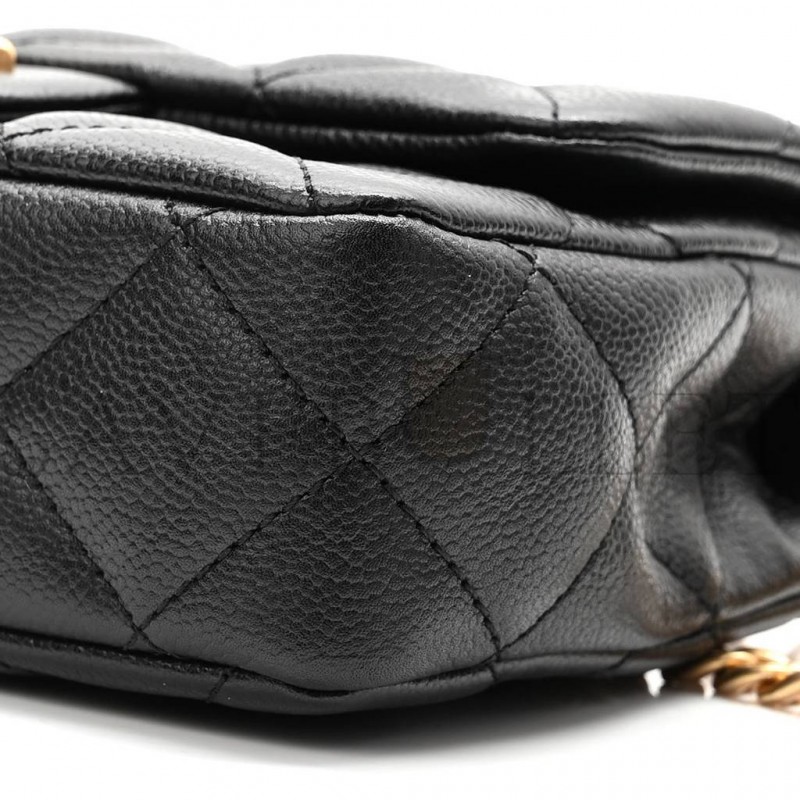 CHANEL CAVIAR QUILTED SWEETHEART MINI RECTANGULAR FLAP BLACK GOLD HARDWARE (18*12*6cm) CHANEL CAVIAR QUILTED SWEETHEART MINI RECTANGULAR FLAP BLACK GOLD HARDWARE (18*12*6cm)