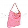 CHANEL SMALL 22 BAG PINK CALFSKIN GOLD HARDWARE (30*28*8cm) CHANEL SMALL 22 BAG PINK CALFSKIN GOLD HARDWARE (30*28*8cm)