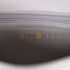 CHANEL MINI RECTANGULAR FLAP BAG WITH TOP HANDLE DARK GREY LAMBSKIN LIGHT GOLD HARDWARE (22*15*8cm) CHANEL MINI RECTANGULAR FLAP BAG WITH TOP HANDLE DARK GREY LAMBSKIN LIGHT GOLD HARDWARE (22*15*8cm)