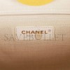 CHANEL SMALL DEAUVILLE SHOPPING BAG DARK YELLOW BOUCLE LIGHT GOLD HARDWARE (34*27*15cm)