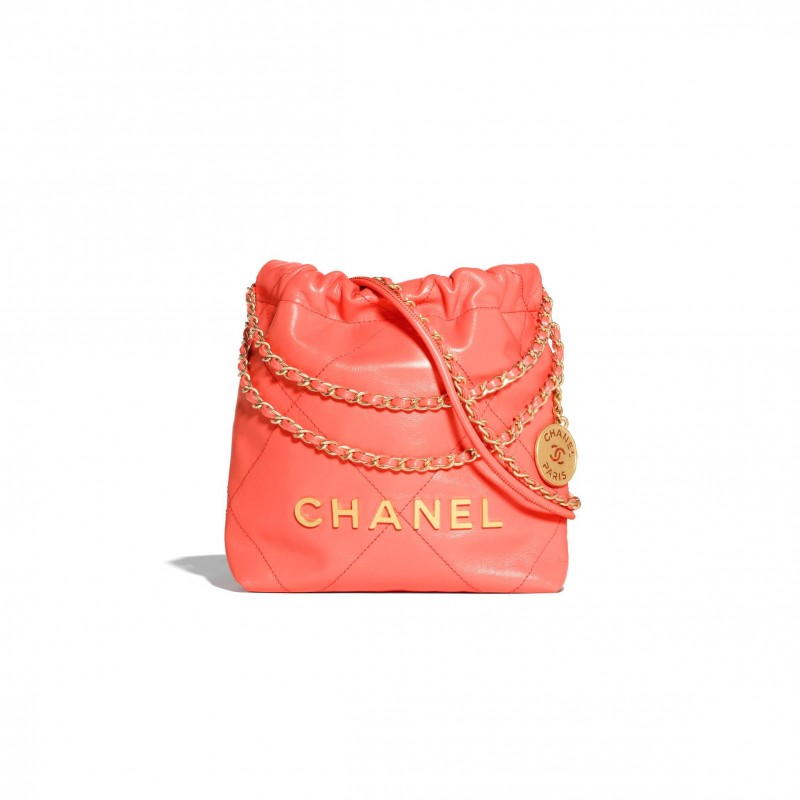 CHANEL 22 MINI HANDBAG AS3980 B08037 NN275 (20*19*6cm)