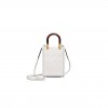 FENDI MINI SUNSHINE SHOPPER - WHITE LEATHER MINI BAG 8BS051AMCIF0QVL (18*13*6.5cm) FENDI MINI SUNSHINE SHOPPER - WHITE LEATHER MINI BAG 8BS051AMCIF0QVL (18*13*6.5cm)