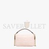 FENDI BAGUETTE MINI - PINK FF NAPPA LEATHER BAG 8BS017A72VF180X (19*11.5*4cm)