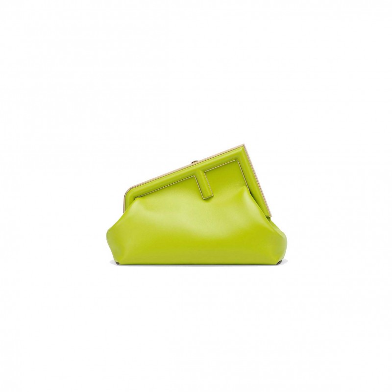 FENDI FIRST SMALL - ACID GREEN LEATHER BAG 8BP129ABVEF1JCP (26*18*9.5cm) FENDI FIRST SMALL - ACID GREEN LEATHER BAG 8BP129ABVEF1JCP (26*18*9.5cm)