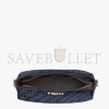 FENDI O’LOCK ZIPPER - DARK BLUE TAPESTRY FABRIC BAG 8BR805ALFVF1IVU (36*23.5*14cm)