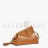 FENDI FIRST MIDI - BROWN LEATHER BAG 8BP137ABVEF0NYJ (32.5*23.5*15cm)
