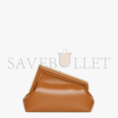 FENDI FIRST MIDI - BROWN LEATHER BAG 8BP137ABVEF0NYJ (32.5*23.5*15cm) FENDI FIRST MIDI - BROWN LEATHER BAG 8BP137ABVEF0NYJ (32.5*23.5*15cm)