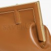 FENDI FIRST MIDI - BROWN LEATHER BAG 8BP137ABVEF0NYJ (32.5*23.5*15cm)